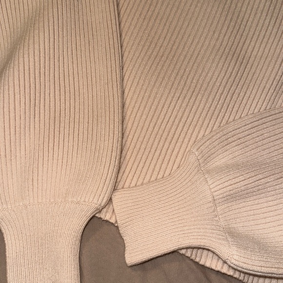 Sam Edelman cream white knit sweater top blouse jacket NEW Bloggers favorite - Picture 6 of 6